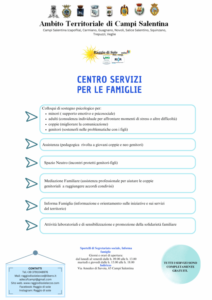 CENTRO SERVIZI PER LE FAMIGLIE
