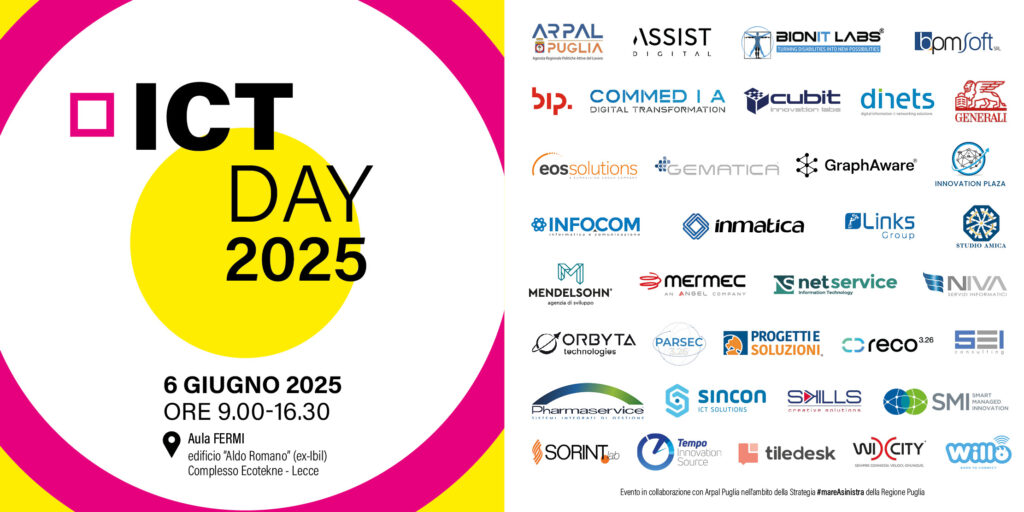 Lecce, torna l’ICT Day: il 6 giugno 2025 colloqui con 34 aziende